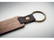 NAWKEY Sleutelhanger notenhout en PU