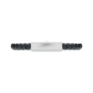 FAULETI Gevlochten kunstleren armband