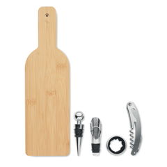ENSEMBLE VINOVAULT Coffret à vin en forme de bouteille