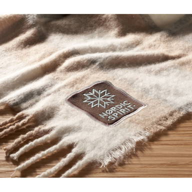 QUET Geruite mohair deken