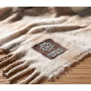 QUET Geruite mohair deken