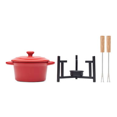 BIG KASE Keramische fondueset 300ml