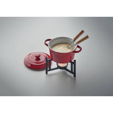 BIG KASE Keramische fondueset 300ml