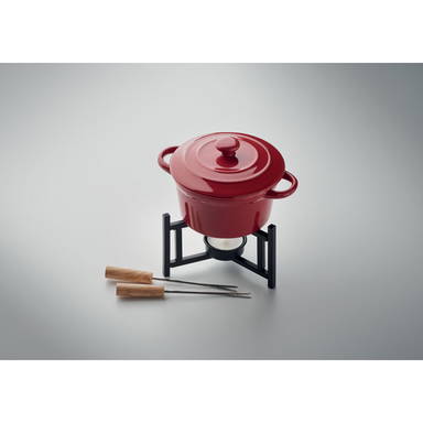 BIG KASE Keramische fondueset 300ml