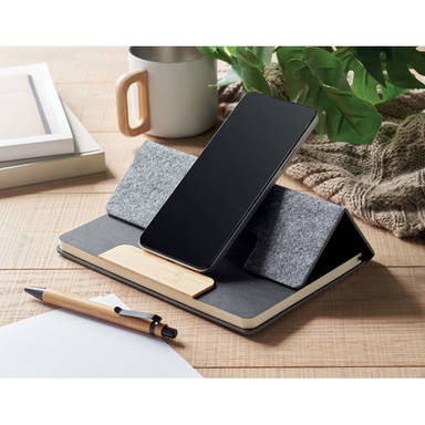 NOTEMIX Set notitieblok telefoonhouder