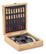 CHESSET Schaakbord wijn set