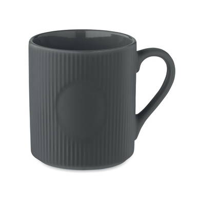 RIBMUG Geribbelde keramische mok 340ml