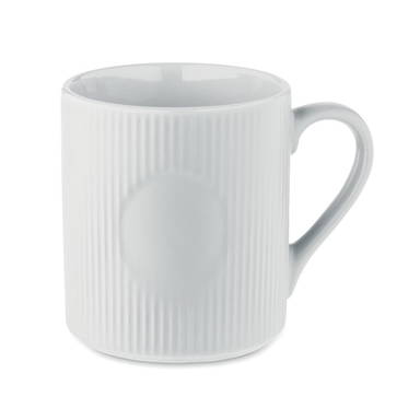 RIBMUG Geribbelde keramische mok 340ml
