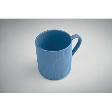 RIBMUG Geribbelde keramische mok 340ml