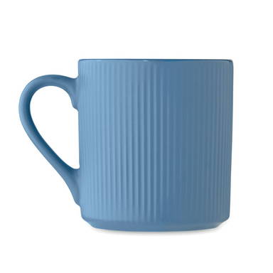 RIBMUG Geribbelde keramische mok 340ml