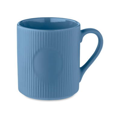 RIBMUG Geribbelde keramische mok 340ml