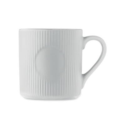 RIBMUG Geribbelde keramische mok 340ml
