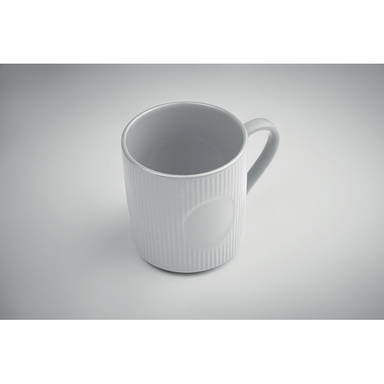 RIBMUG Geribbelde keramische mok 340ml