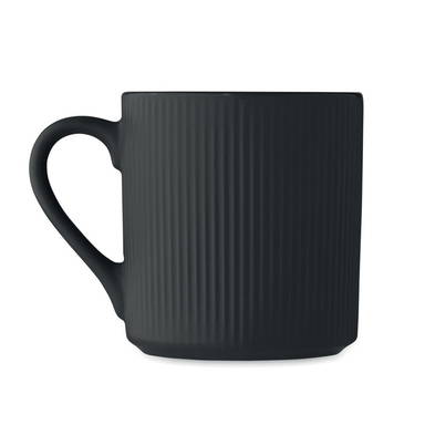 RIBMUG Geribbelde keramische mok 340ml