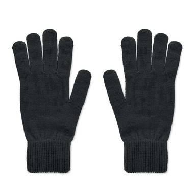 HANDNIT Gebreide handschoenen van RPET