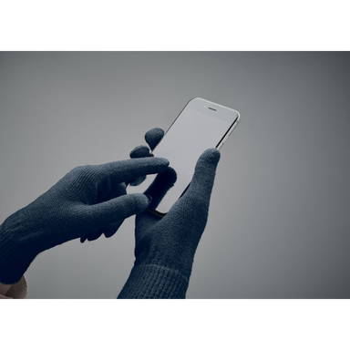HANDNIT Gebreide handschoenen van RPET