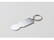 TOKLEY Keychain with shopping cart token - Silver