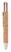 4-kleuren inkt balpen met kurk - Beige