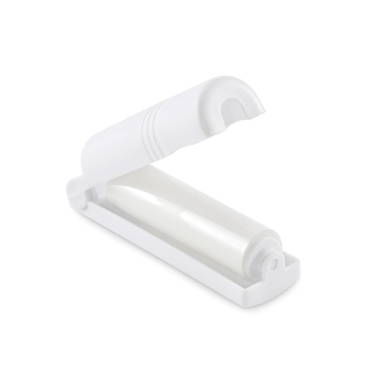 Rouleau dépoussiérant adhésif réutilisable - Blanc