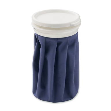 Sac de glace réutilisable en polyester - Bleu