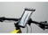 Telefoonhouder fietshoesje van PVC - Zwart