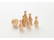 Mini dennenhouten bowling set - Hout