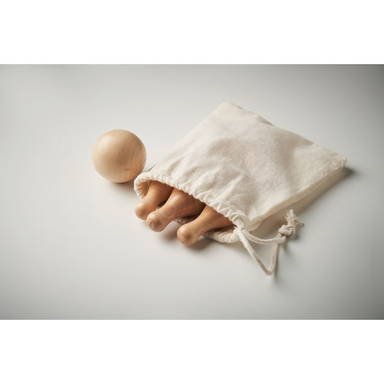 Mini-Bowling-Set aus Kiefernholz - Holz