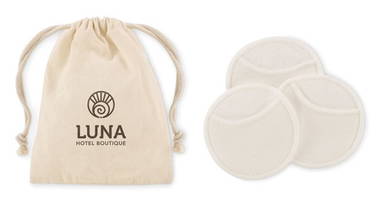 Set per la pulizia del viso riutilizzabile - Beige