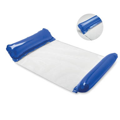 Waterhangmat opblaasbaar - Royal blauw