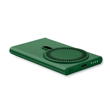 Draadloze oplader powerbank 5.000 mAh - Donker marinegroen