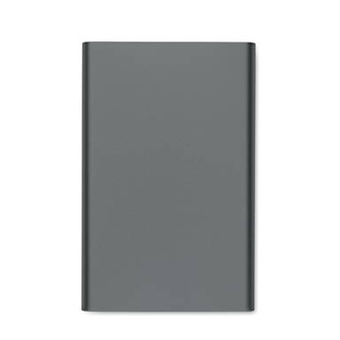 Draadloze oplader powerbank 5.000 mAh - Titanium