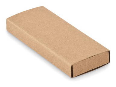 15 cerotti in una scatolina di carta riciclata - Beige