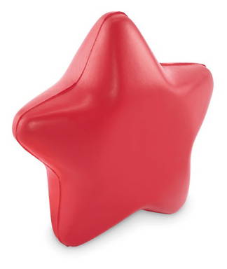Estrella antiestrés - Rojo