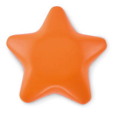 Estrella antiestrés - Naranja