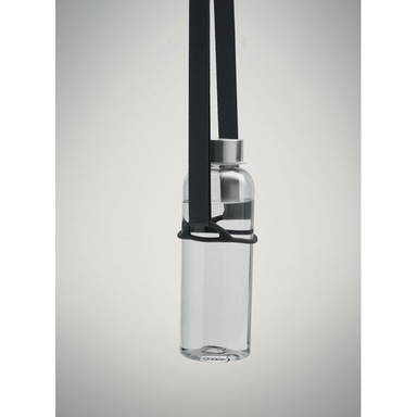 Lanyard met bekerhouder | 20 mm - Zwart