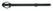 Lanyard met bekerhouder | 20 mm - Zwart