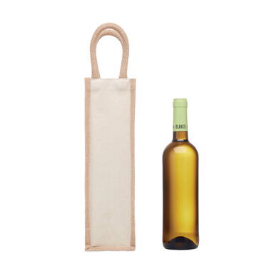 CAMPO DI VINO Jute wijntas voor 1 fles
