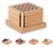 COASTGAME 4-delig set onderzetters spel