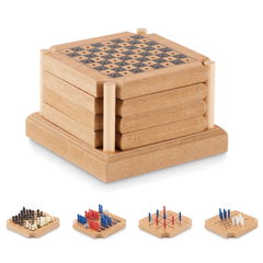 COASTGAME 4-delig set onderzetters spel