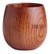 OVALIS Eikenhouten beker 250 ml