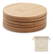 BAYIN SET Set van 6 bamboe onderzetters