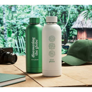 ATHENA Gerecyclede RVS fles