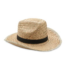 Strohhut im Cowboy-Stil