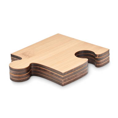 LEPY Set van 4 puzzel onderzetters