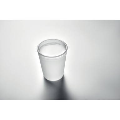 Matt Schnapsglas 44 ml - Transparent weiß