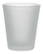 Matt borrelglaasje 44 ml - Transparant wit