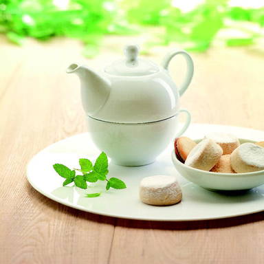 TEA TIME Theepot met kopje
