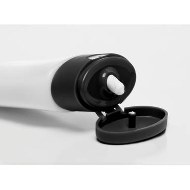 Tube zonnebrandcrème met haak | Factor 25 | 30 ml - Zwart