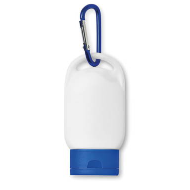 Tube zonnebrandcrème met haak | Factor 25 | 30 ml - Blauw