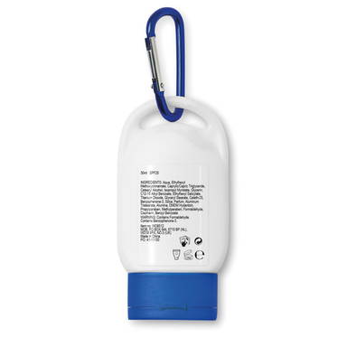 Tube zonnebrandcrème met haak | Factor 25 | 30 ml - Blauw